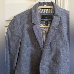 J. Crew Women’s Heathered Blue Blazer